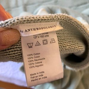 Anthropologie blanket
